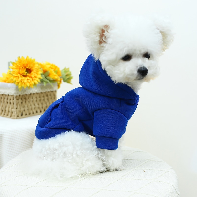 Dog Cat Hoodie Sports & Outdoors Casual Winter Warm Breathable Soft Washable Comfortable Outdoor Casual Daily Dog Clothing for Bichon Frise Pomeranian Baby Pet Papillon Small4