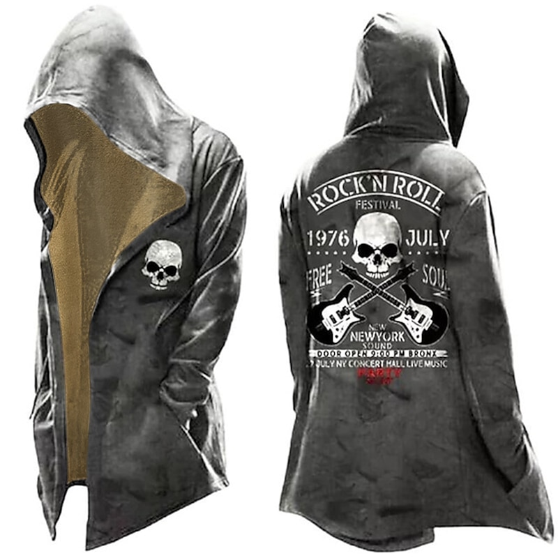 Men's Graphic Hoodie Hoodies Sweatshirt Vintage Designer Long Sleeve Hooded Casual Daily Holiday Black Army Green Fall Spring &  Fall Designer2