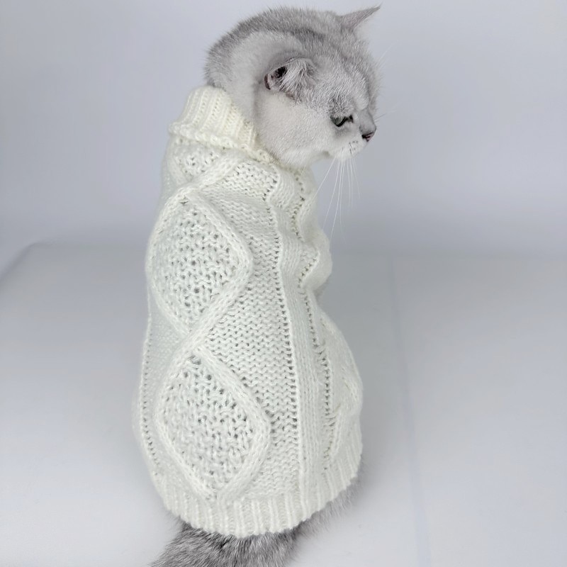 Dog Cat Sweater Jumper Fashion Party Winter Warm Breathable Soft Washable Comfortable Christmas Halloween Christmas Outdoor Casual Daily Dog Clothing for Bichon Frise Pomeranian Baby Pet Papillon2