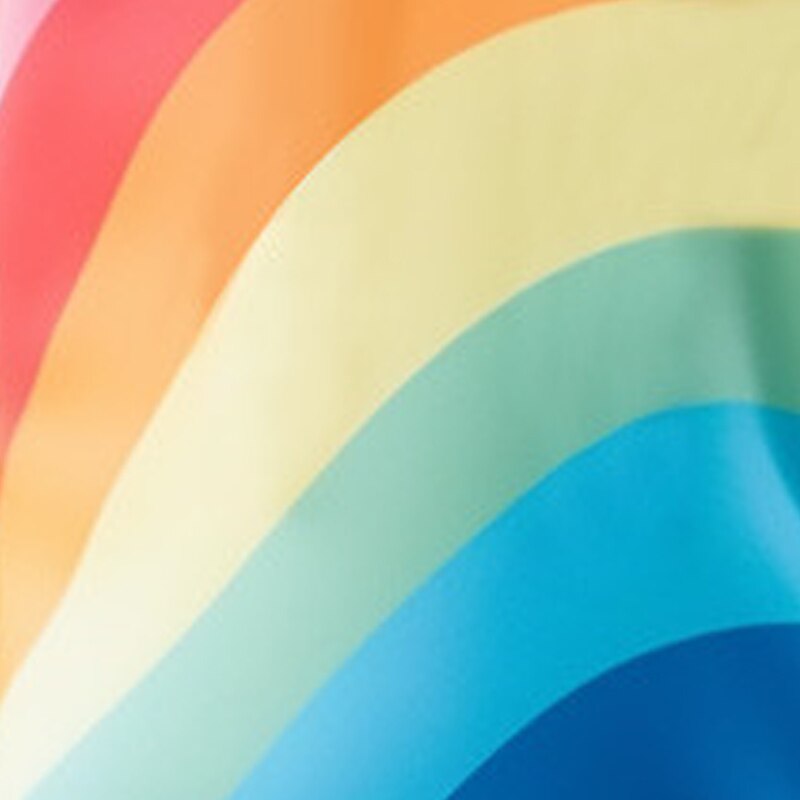 Girls' 3D Rainbow Hoodie Pullover Long Sleeve 3D Print Fall Winter Active Fashion Cute Polyester Kids 3-12 Years Hooded Outdoor Casual Daily Regular Fit3