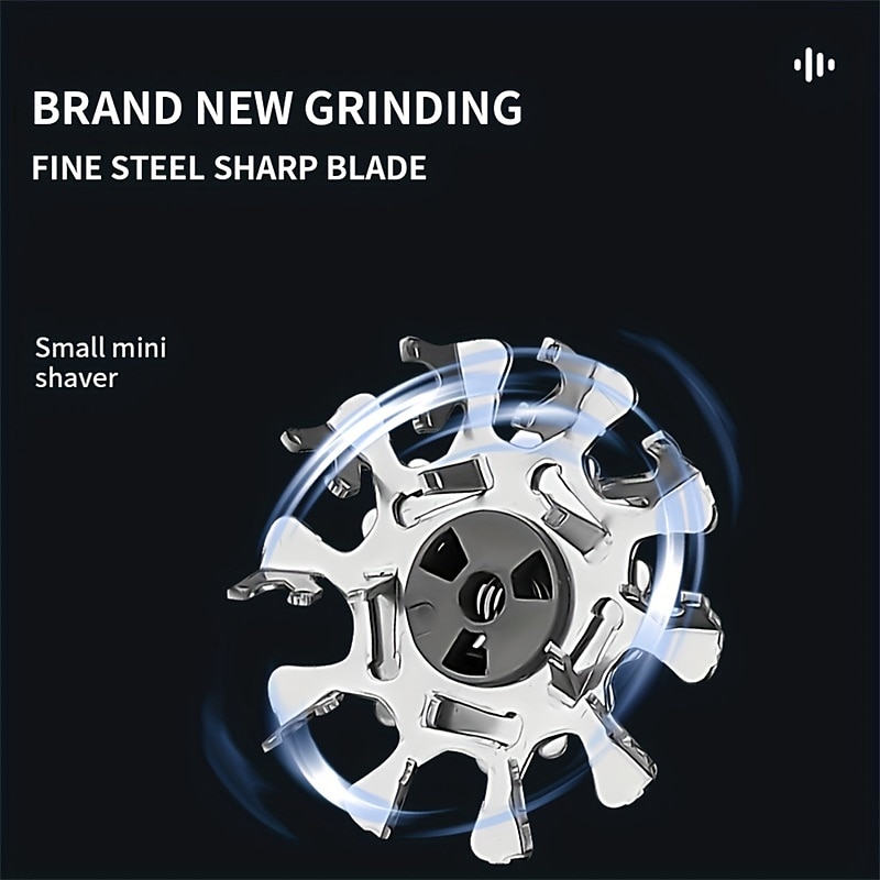 Electric Razor For MenMini-Shave Portable Electric Shaver Pocket Size Portable Shaver Wet And Dry Men's Razor USB Rechargeable Shaver3