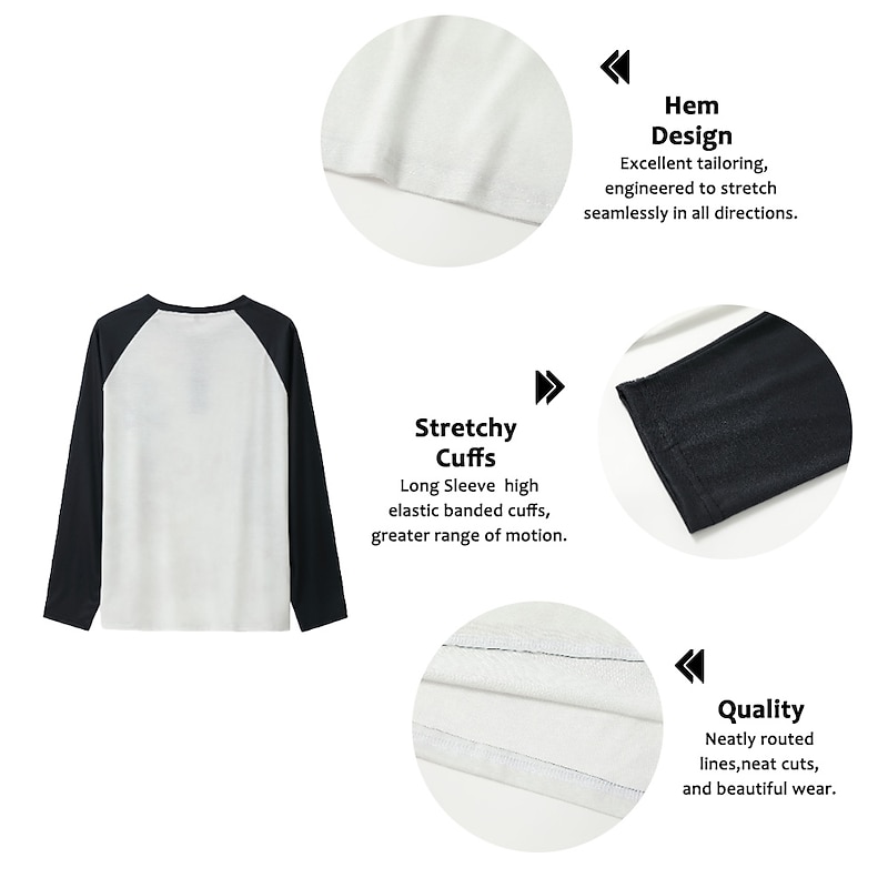 Men's Halloween Skull Graphic Prints Henley Shirt Cool Shirt Long Sleeve Shirt Long Sleeve Hot Stamping Designer Basic Modern Contemporary Vacation Street Going out Spring &  Fall Black White Gray3