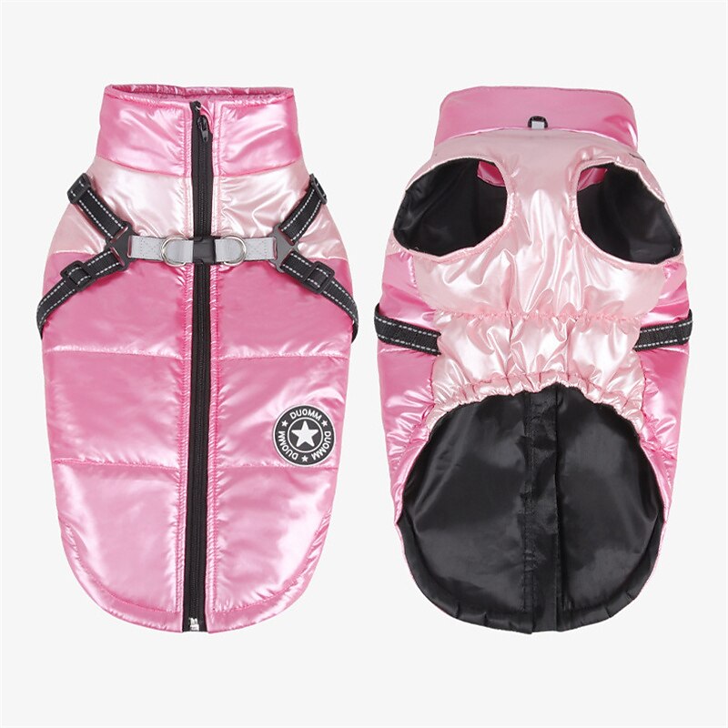 Dog Cat Coat Jacket Fashion Party Winter Reflective Waterproof Warm Breathable Comfortable Christmas Halloween Outdoor Casual Daily Dog Clothing for Bichon Frise Pomeranian Baby Pet Papillon Small2