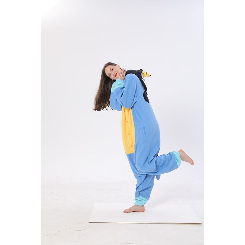 Adults' Animal Nightwear Camouflage Onesie Pajamas Carnival Costume Puppy Animal Onesie Pajamas Kigurumi Pajamas One Piece For Men and Women Carnival Cartoon3