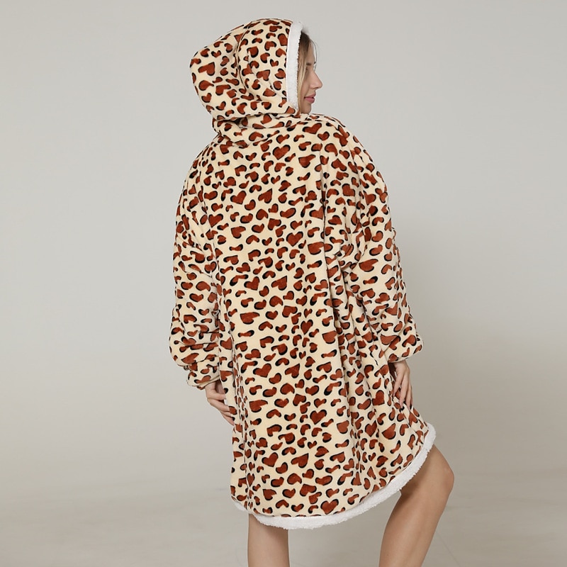 Kid's Adults' Unicorn Oversized Hoodie Blanket Wearable Blanket With Pocket Unicorn Onesie Pajamas Kigurumi Pajamas One Piece For Men and Women Boys and Girls Carnival Masquerade Cartoon2