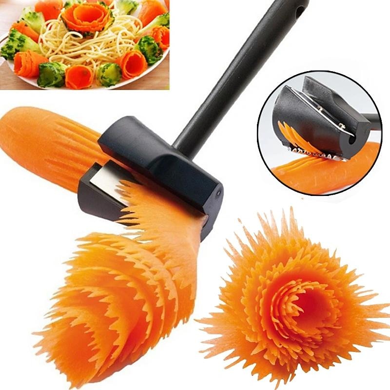 Spiral Vegetable Slicer - Multifunctional Kitchen Tool for Fruits and Vegetables - Perfect Gift for Moms and Women on Mother's Day