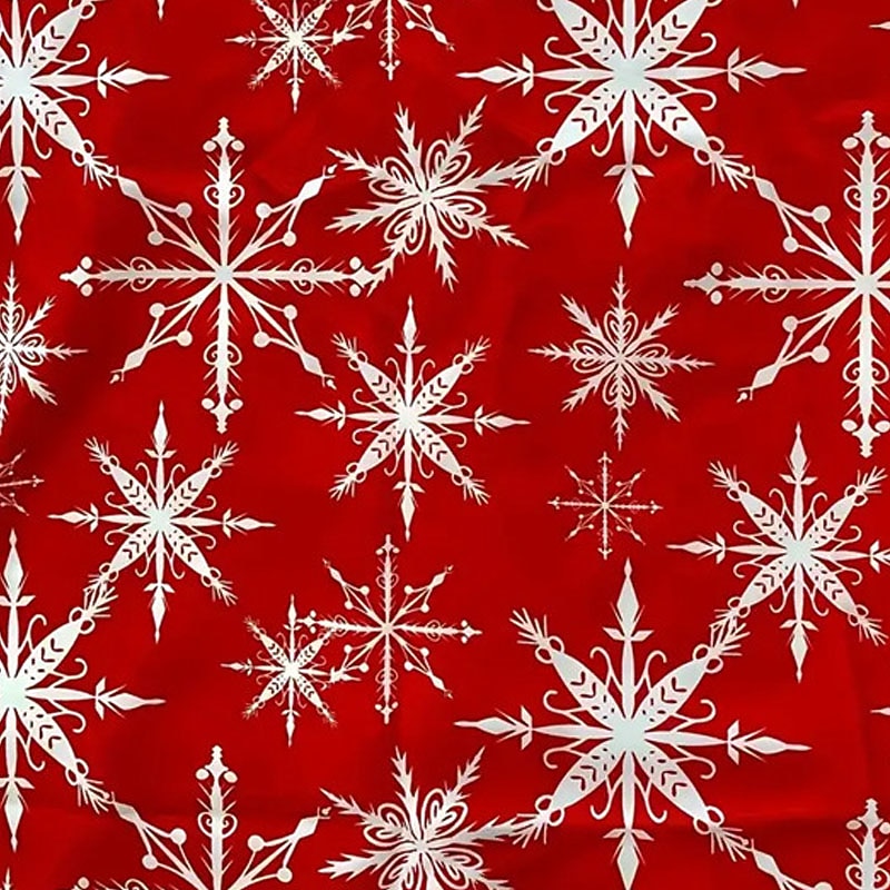 Christmas Snowflake Casual Men's Shirt Daily Wear Going out Fall & Winter Turndown Long Sleeve Dark Red S, M, L 4-Way Stretch Fabric Shirt4