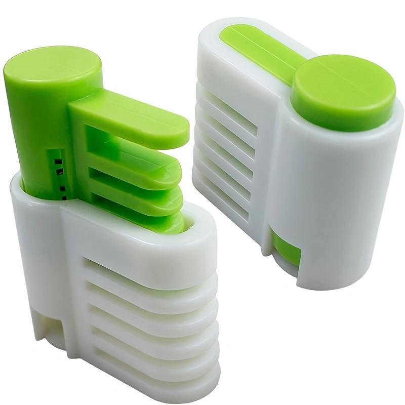 2pcs 5-Layer Bread Slicer and Cake Cutter - Creative Kitchen Tool for Effortless Slicing and Cutting - 1.96 x 1.77 Inches3