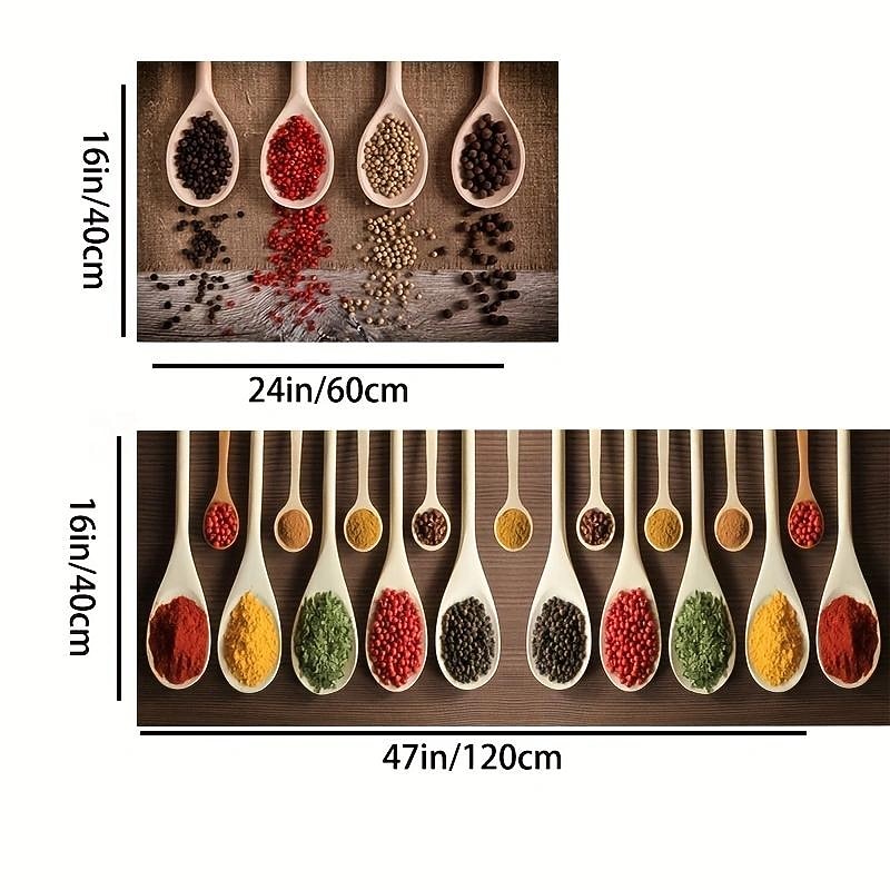 Seasoning Kitchen Mat Non-Slip Oil Proof Rug Indoor Outdoor Mat Bedroom Decor Bathroom Mat Entrance Rug Door Mat2