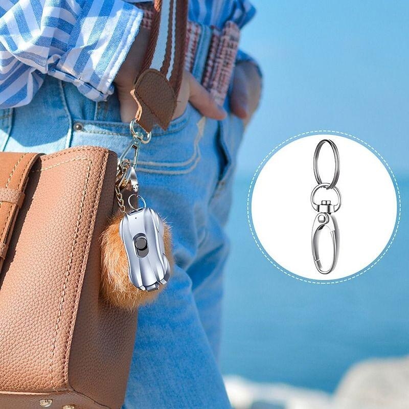 Mini Keychain Emergency Charging Treasure Pocket Portable Ultra-thin Emergency Mobile Power 1500MA Power Bank For IPhone For Android4