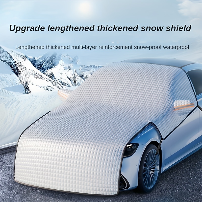 Starfire Car Snow Shield Front Windshield Snow Cover Frost Frost Windshield Windows Four Seasons Universal Thickened Cover Cloth