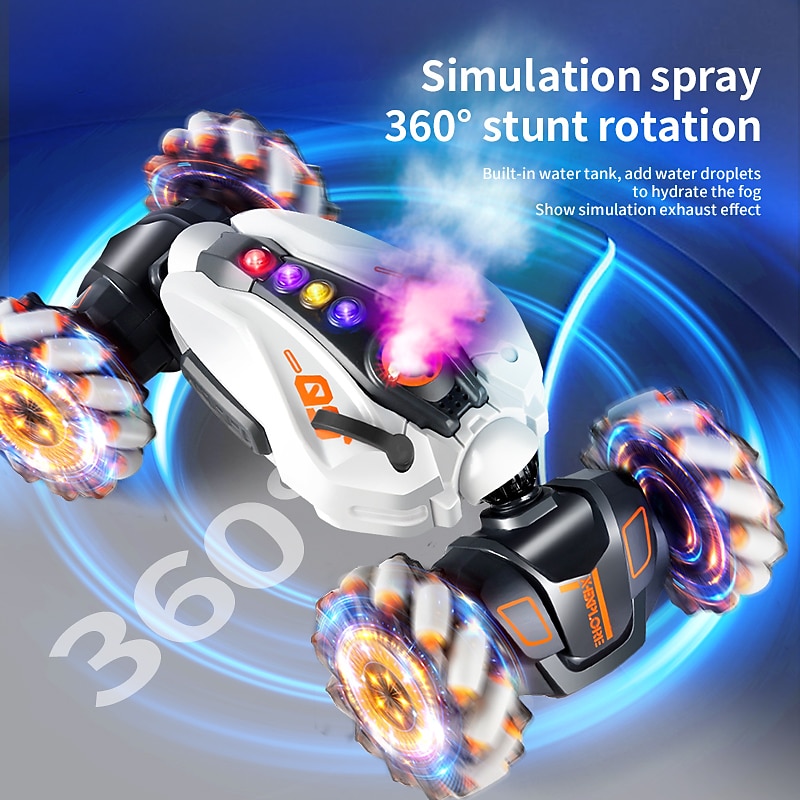 Gesture Sensing Remote Control Twisting Car Luminous Wheel Deformation High-Speed Climbing Car RC Car Stunt Car Game22774