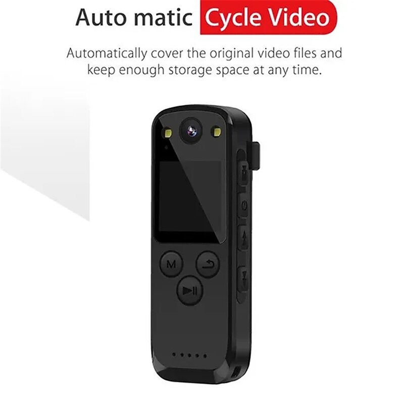 New Mini WIFI Hotspot Body Camera FHD 1080P Mounted Cam Small Video Photo Recorder Portable Clip Cam Camcorder Webcam Car DVR Sports DV3