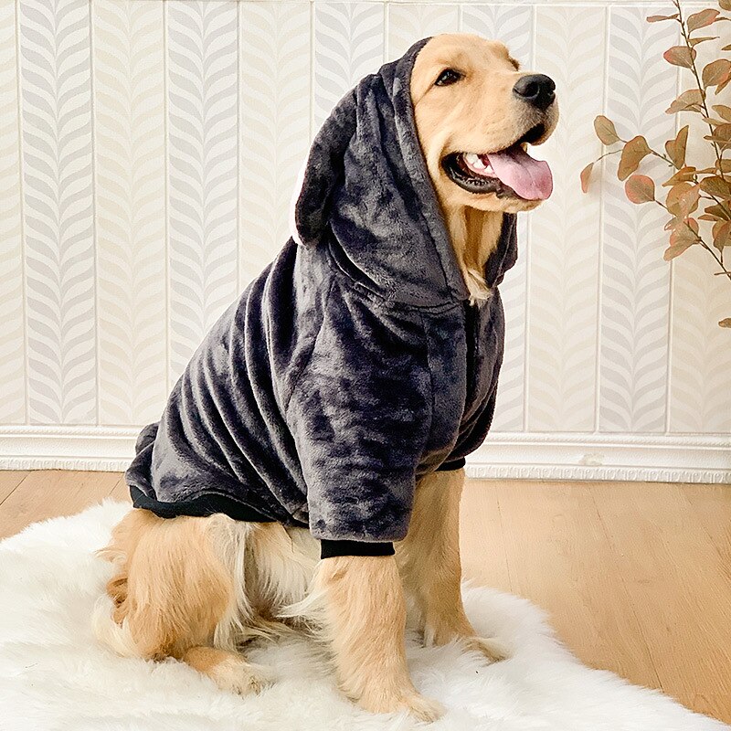 Big Dog Clothing Autumn And Winter Golden Hair Medium Sized Big Dog Bsci Certification_ Grs Regeneration Certification4