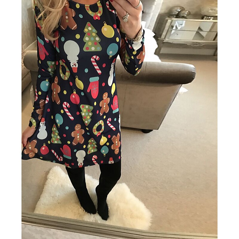 Santa Claus Dress Women's Christmas Adults' Christmas Masquerade Christmas Eve Christmas New Year Eve Top2