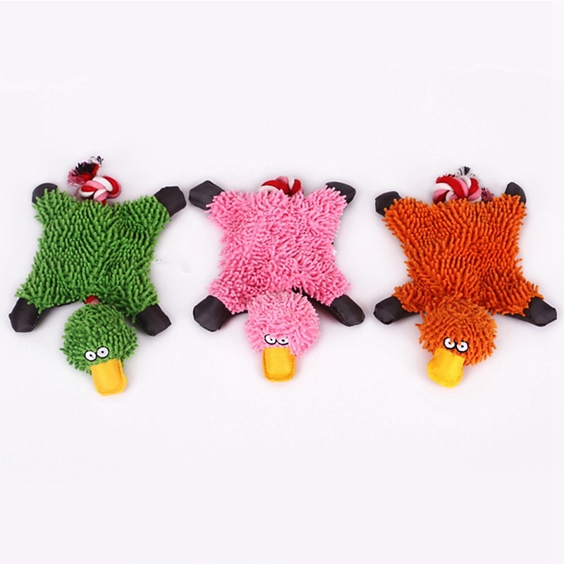 Pet Dog Supplies Toy Toys For Teasing Dogs Pet Sound Grinding Toys Plush Simulation Animal Shapes