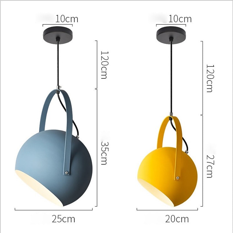Modern Style Hanging Light,E27 Screw Single-Headed Chandelier,Creative Personality Aluminium Art Pendant Lamp Lampshade,Bedroom Living Room Decoration Lighting Fixtures3