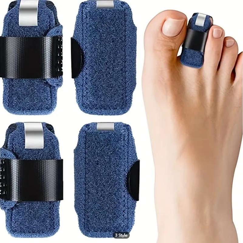 1pc Toe Splint Toe Straightener For Hammer Toe Corrector For Women Toe Brace Hammertoe Splint Toe Wrap Toe Covers Broken Toe Support