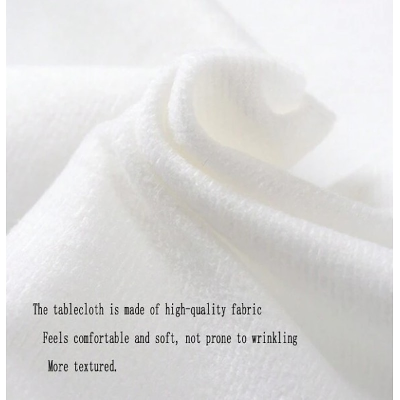 Christmas Tablecloth Chair Cover Set , Wrinkle and Water Resistant Holiday Table Cloth Table Cover for Rectangle Tables,Spandex Stretch Dining Chair Slipcover for Decoration3