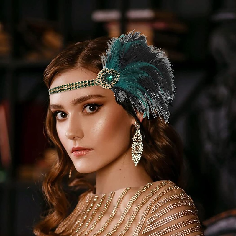 Retro Vintage 1920s Flapper Headband The Great Gatsby Wedding Guest Fancy Dress Women's Halloween Carnival Masquerade Prom Party / Cocktail Adults' Headband
