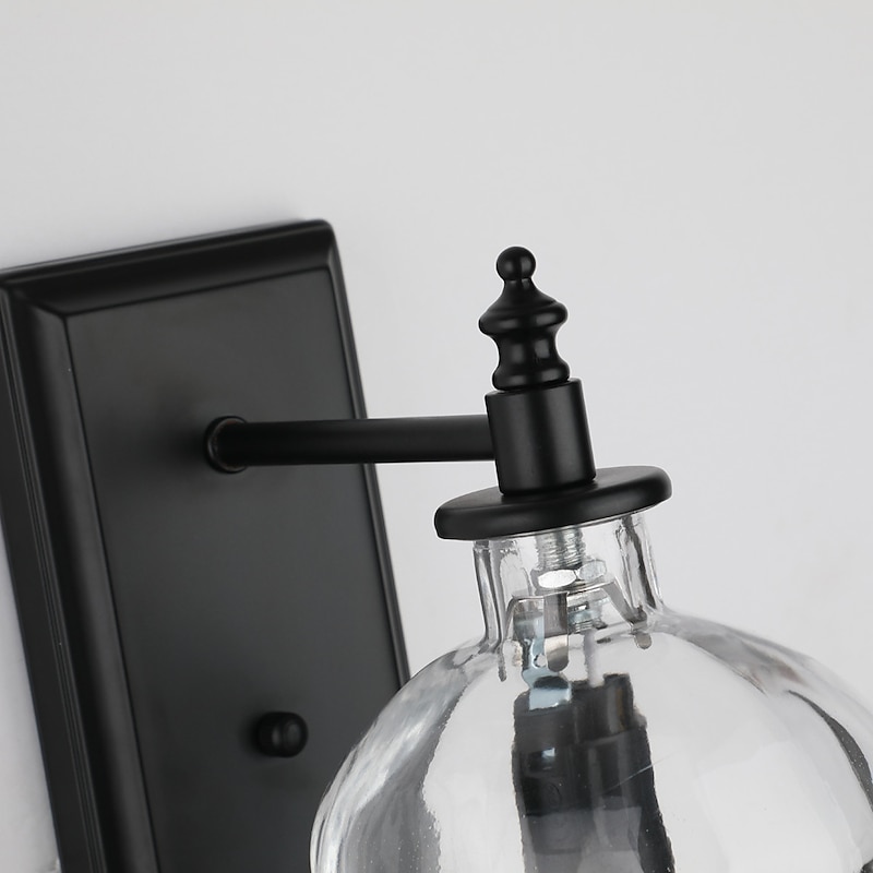 I1-Light Creative Skull Wall Lamp, Retro Industrial Glass Wall Light, Spoof Wall Sconces Suitable for Aisles, Stairs& Bars4