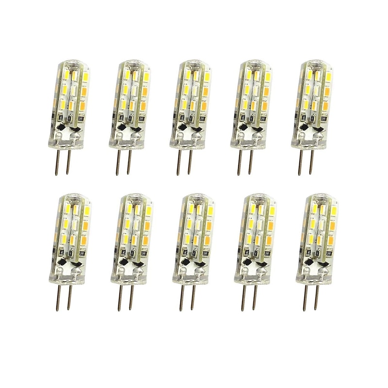G4 LED Bulbs JC Bi-Pin Base Lights 1.5W DC 12V 10W T3 Halogen Bulb Replacement Landscape Bulbs4