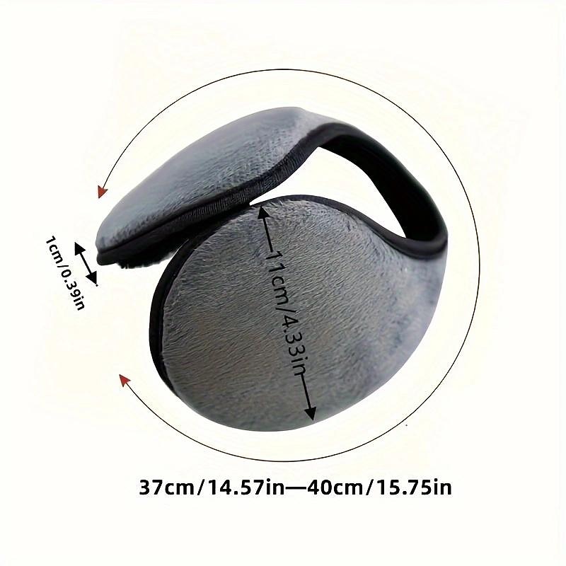 Winter Plush Earmuffs Outdoor Riding Skiing Warm Warm Earmuffs Protective Ear Cover For Men And Women2