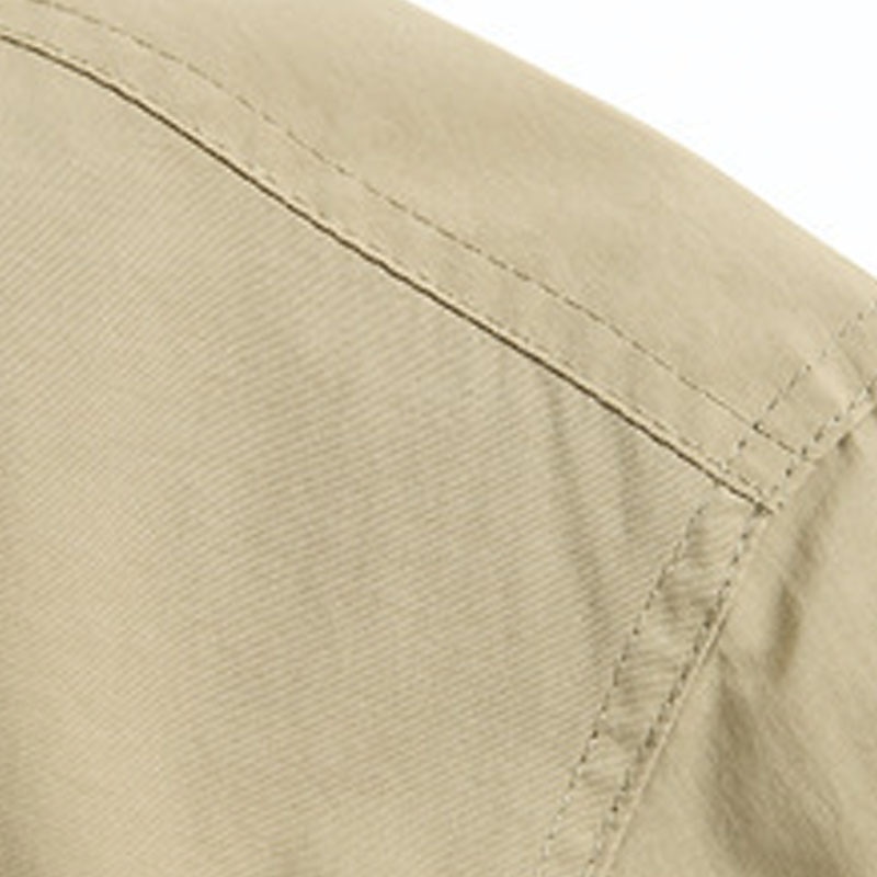 Men's Lightweight Jacket Summer Jacket Utility Jacket Cargo Jacket Outdoor Vacation Warm Pocket Fall Winter Plain Fashion Streetwear Hooded Regular Black Khaki Dark Blue Grey Jacket3