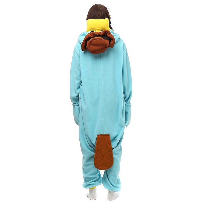 Adults' Cartoon Nightwear Onesie Costume Carnival Costume Cartoon Onesie Pajamas Kigurumi Pajamas Funny Costume For Men and Women Christmas Carnival Cartoon2