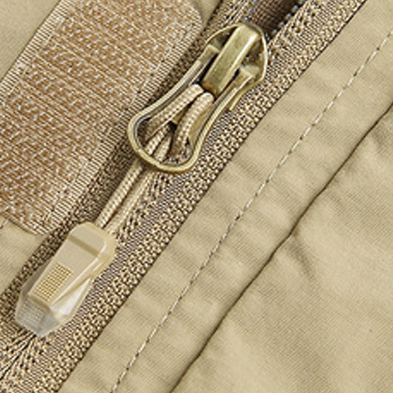 Men's Lightweight Jacket Summer Jacket Utility Jacket Cargo Jacket Outdoor Vacation Warm Pocket Fall Winter Plain Fashion Streetwear Hooded Regular Black Khaki Dark Blue Grey Jacket4