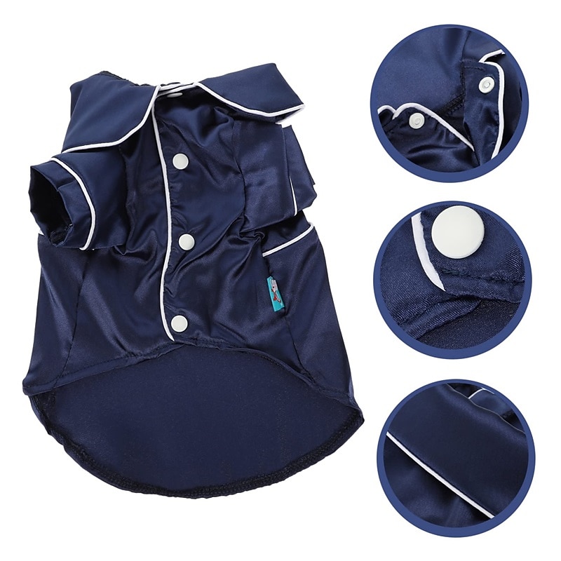 Dog Cat Pajamas Ordinary Casual Daily Winter Breathable Soft Washable Comfortable Outdoor Casual Daily Dog Clothing for Bichon Frise Pomeranian Baby Pet Papillon Small3