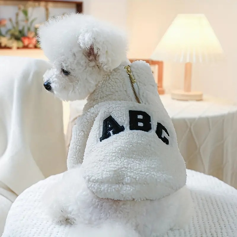 Dog Cat Hoodie Fashion Sports & Outdoors Winter Warm Breathable Soft Washable Comfortable Outdoor Casual Daily Dog Clothing for Bichon Frise Pomeranian Baby Pet Papillon Small
