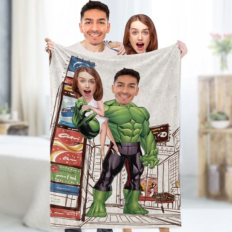 Customized Blanket Personalized Gifts Photos Personalized Couples Gifts Customized Picture Blanket I Love You Gifts Birthday Gift for Wife Husband Girlfriend Boyfriend2