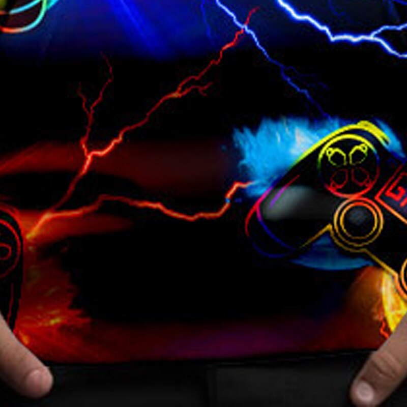 Boys 3D Game Hoodie Pullover Long Sleeve 3D Print Fall Winter Fashion Streetwear Cool Polyester Kids 3-12 Years Outdoor Casual Daily Regular Fit4