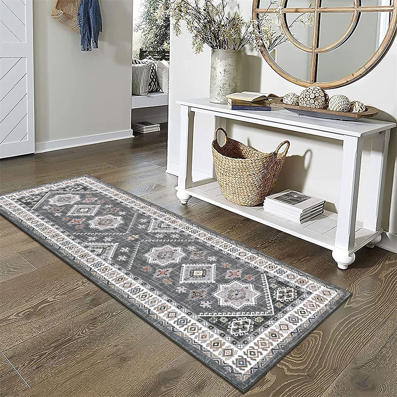 Mandala Bohemian Kitchen Mat Runner Rug Non-Slip Oil Proof Rug Indoor Outdoor Mat Bedroom Decor Bathroom Mat Entrance Rug Door Mat4