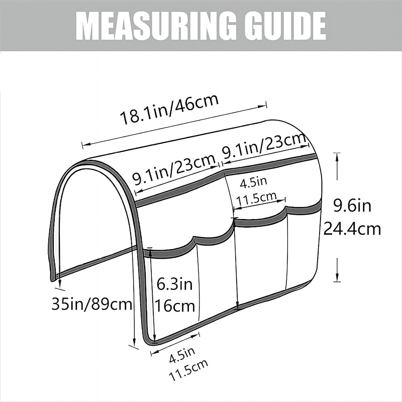 100% Waterproof Armrest Covers Backrest Set,Quilted Couch Arm Cover with One Side Pocket for 1/2/3 Recliner Seat Headrest Covers, Non-Slip Furniture Protector for Sofa Recliner Chair4