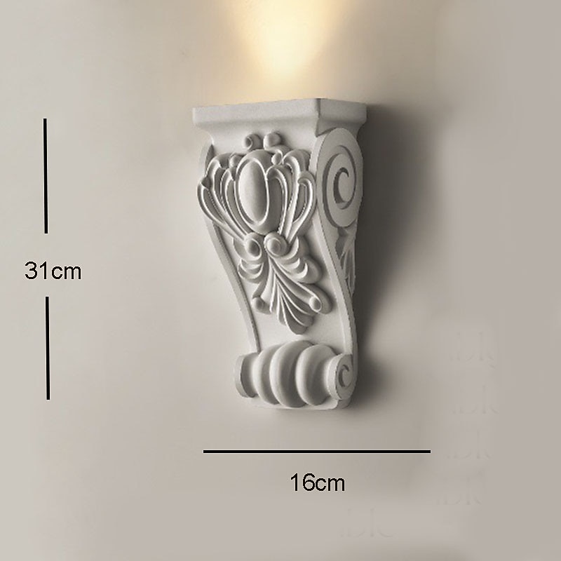 LED Wall Light Plaster Wall Lamps 10W Wall Sconces Indoor Wall Lights Living Room Bedroom Living Room3