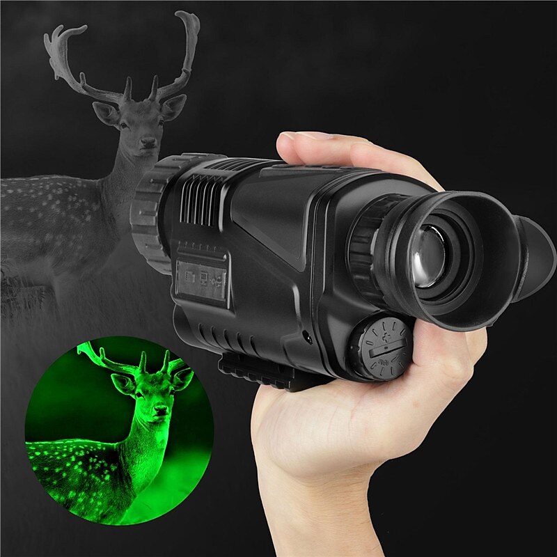 Digital Night Vision Infrared Monoculars with 1.5 TFT LCD and IR Camera - 640 X 480 Image Resolution for Recording in HD 5