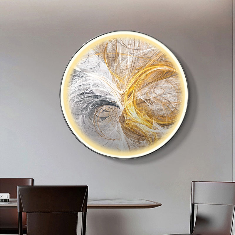 Led PaintingIndoor Creative Modern Nordic Style Indoor Wall Lights Bedroom Dining Room Metal Wall Light IP20 110-120V 220-240V3