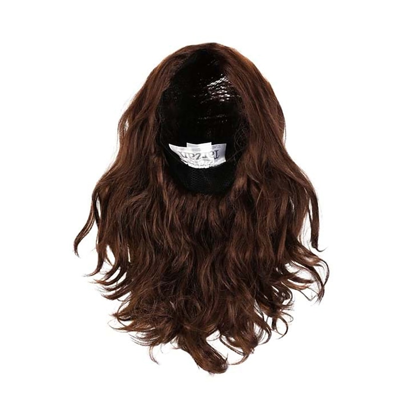 Tarzan Brown Wig for Adults Halloween Wigs4