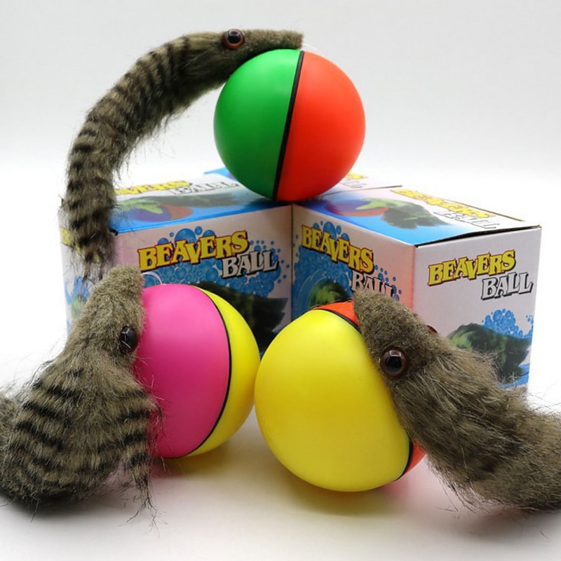 Rondom Beaver Toy Teasing Cat And Mouse Toy Cat Electric Mouse Toy Electric Mouse Cat Love Pet Toy4