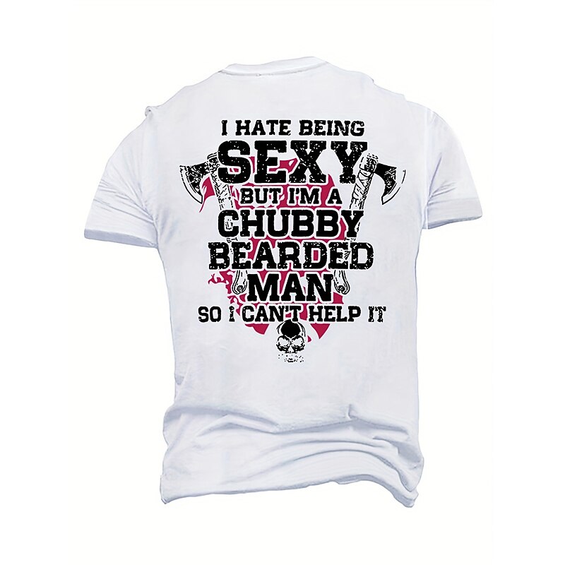 Men's Letter T Shirt Tee Top Cotton Short Sleeve Graphic Shirt Heather Gray Black White Comfortable Tee Sports Outdoor Holiday Fashion Designer Clothing3