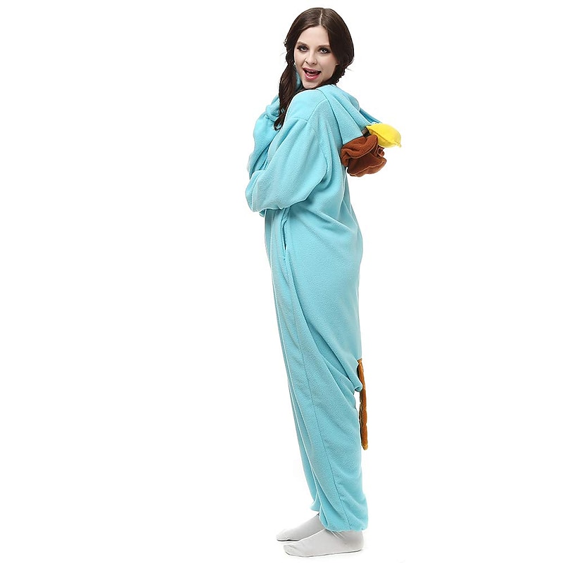 Adults' Cartoon Nightwear Onesie Costume Carnival Costume Cartoon Onesie Pajamas Kigurumi Pajamas Funny Costume For Men and Women Christmas Carnival Cartoon4