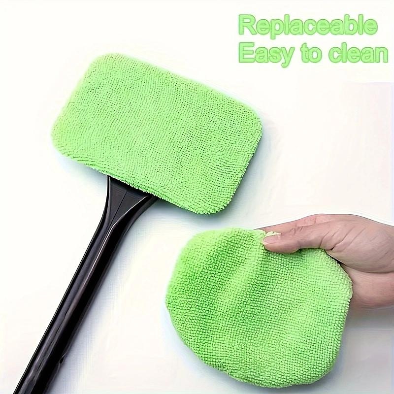 1pc, Long Handle Car Window Windshield Cleaner Brush Kit - Easy To Use Wipe Tool For Cleaning And Protecting Your Windshield - Car Window Brush.3