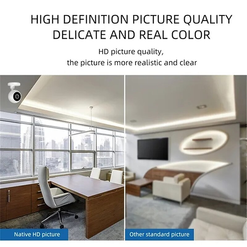 1080P Wireless wifi smart home network camera remote intercom HD security surveillance camera for Pet Baby Elderly Parents Monitor4