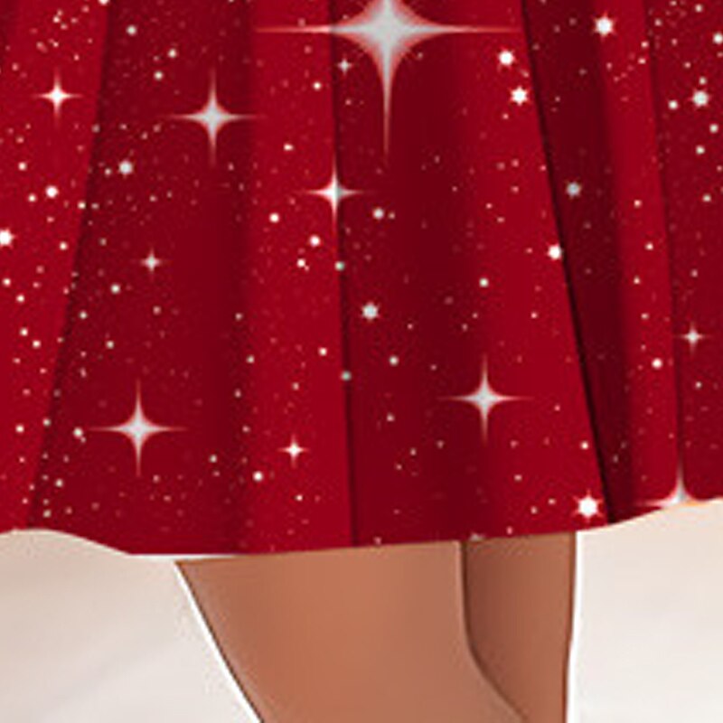 Girls' 3D Color Gradient Dress Long Sleeve 3D Print Fall Winter Vacation Sports & Outdoor Daily Cute Casual Beautiful Kids 3-12 Years Casual Dress Swing Dress A Line Dress Above Knee Regular Fit4