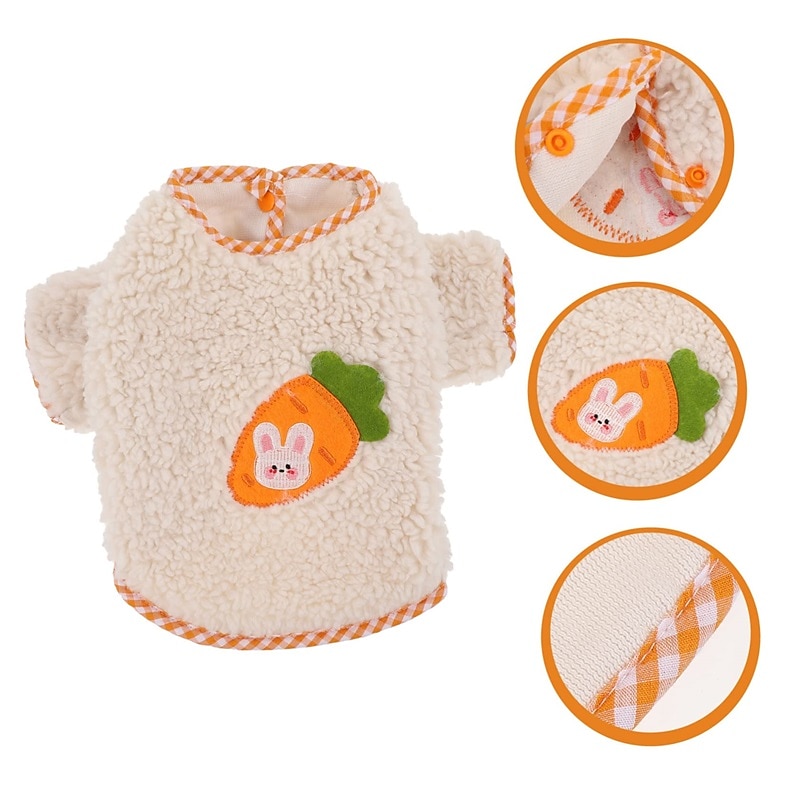 Dog Cat Sweater Jumper Adorable Casual Winter Breathable Soft Washable Comfortable Outdoor Casual Daily Dog Clothing for Bichon Frise Pomeranian Baby Pet Papillon Small3