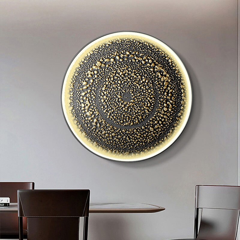 Led Painting Indoor Creative Modern Nordic Style Indoor Wall Lights Bedroom Dining Room Metal Wall Light IP20 110-120V 220-240V3