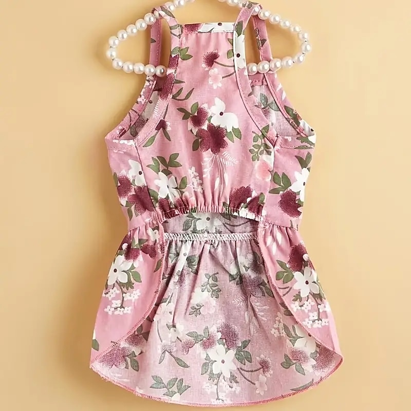 Dog Cat Dress Elegant Cute Winter Breathable Soft Washable Comfortable Outdoor Casual Daily Dog Clothing for Bichon Frise Pomeranian Baby Pet Papillon Small4