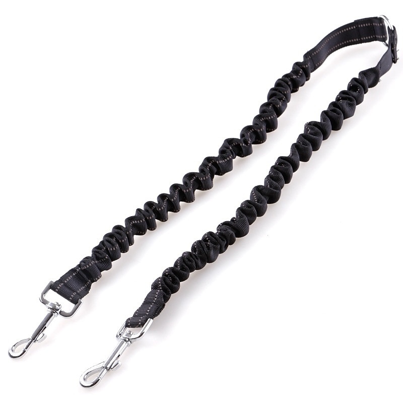 Pet Supplies Dog Rope Dog Chain Double Head Dog Rope Pet Dog Nylon Traction Belt Double Head Collar2
